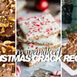 1. Classic Christmas Crack recipe (Saltine Toffee Bark) ,2. White Chocolate Peppermint Christmas Crack recipe ,3. Peanut Butter Chocolate Christmas Crack recipe