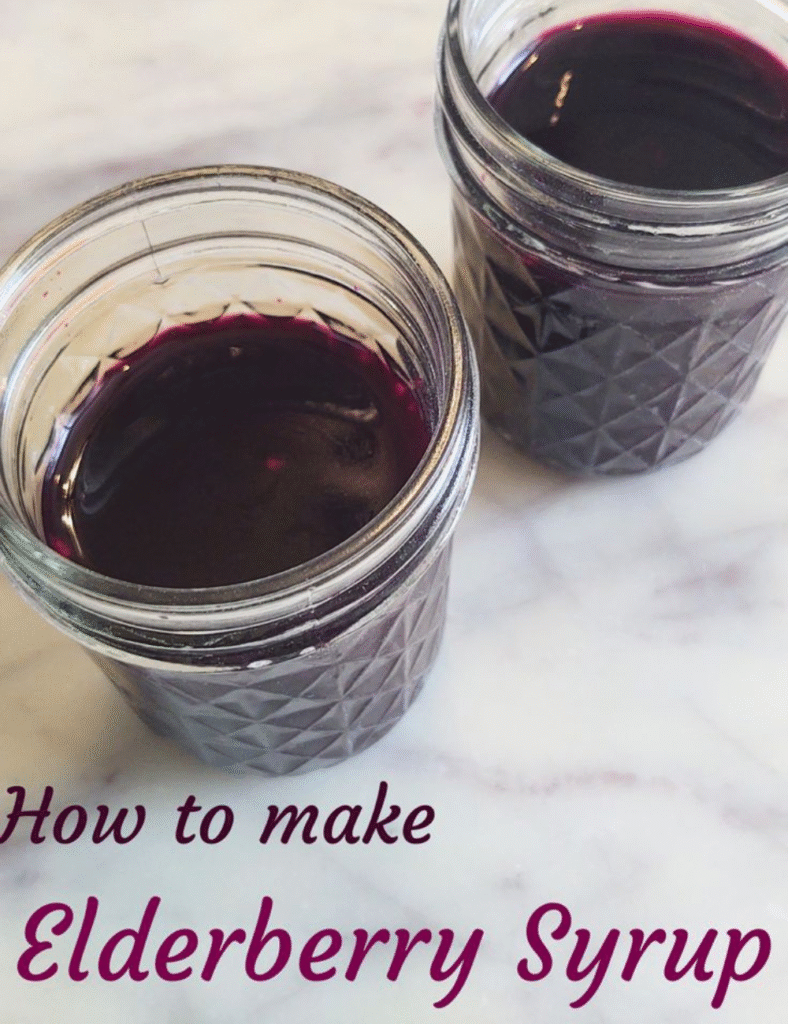 The Ultimate Simple Elderberry Syrup Recipe in 5 step