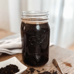 The Ultimate Simple Elderberry Syrup Recipe 1. dried elderberries 2. water 3.raw honey 4.cinnamon stick 5.whole cloves 6.fresh ginger, grated